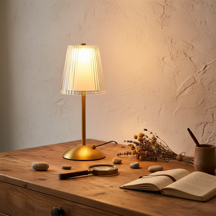 Luminara | Stylish Cordless Touch Sensor LED Table Lamp for Home Decor 2