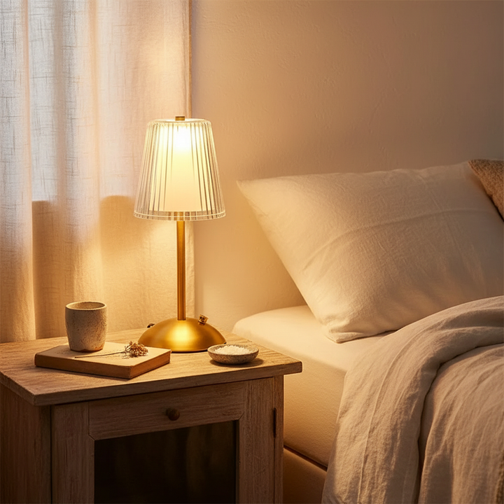 Luminara | Stylish Cordless Touch Sensor LED Table Lamp for Home Decor 3