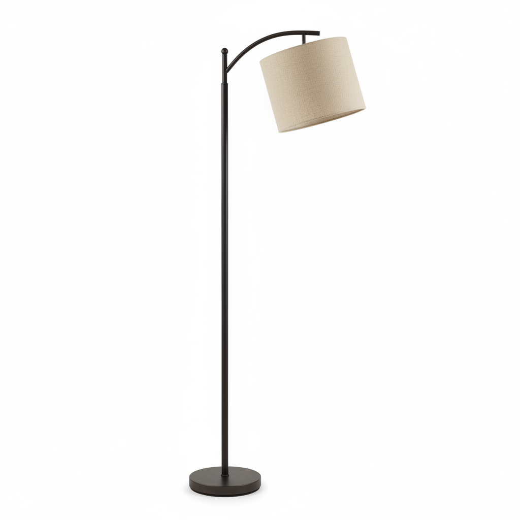 BronzeAura | Stylish Modern Industrial Floor Lamp for Living Room 1