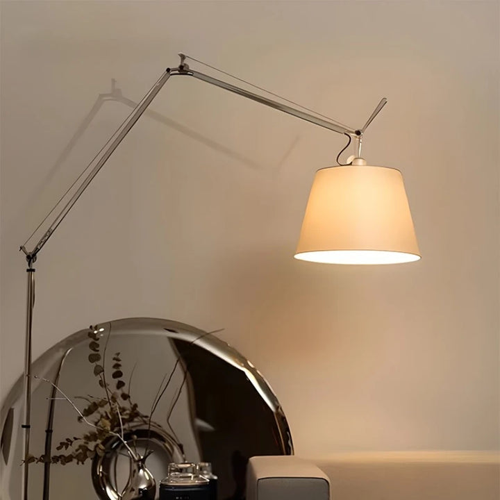 MAISU Nordic Adjustable Floor Lamp Long Arm LED Reading Light Table Lamp Desk Study Office Bedside Simple Design Home Decor