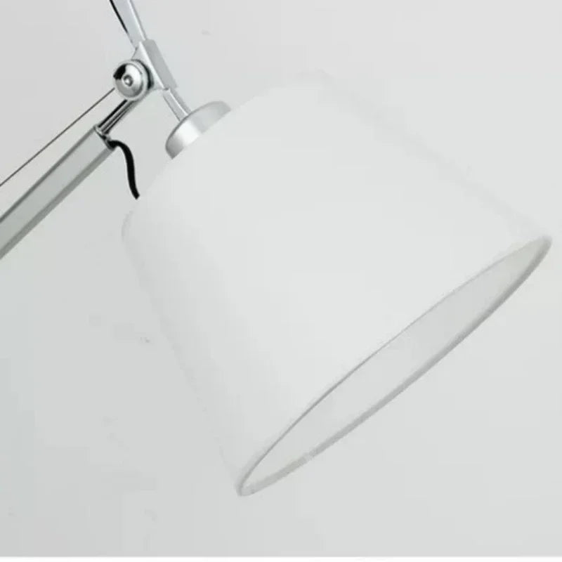 MAISU Nordic Adjustable Floor Lamp Long Arm LED Reading Light Table Lamp Desk Study Office Bedside Simple Design Home Decor