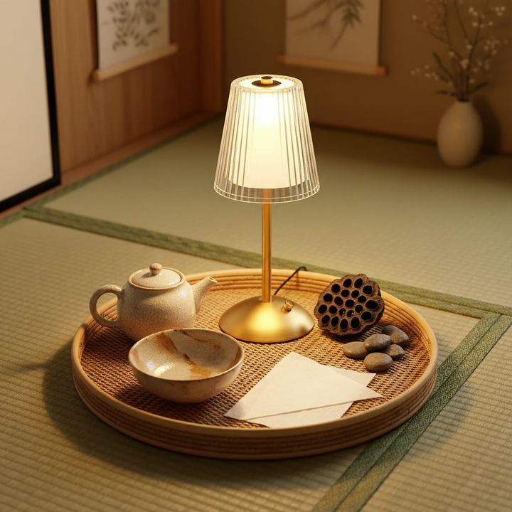 Luminara | Stylish Cordless Touch Sensor LED Table Lamp for Home Decor 4