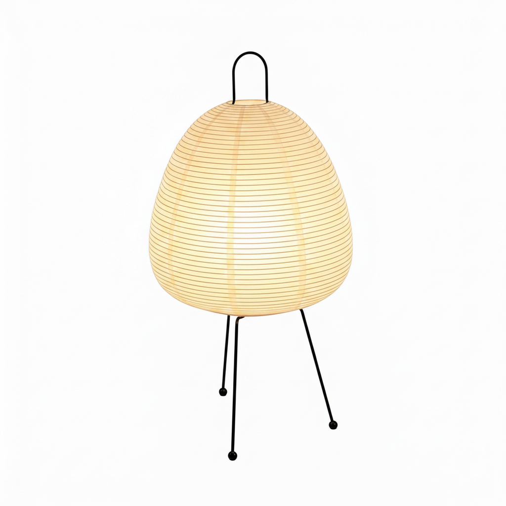 WabiSabiGlow | Serene Minimalist Rice Paper Ambient Light Lamp 1