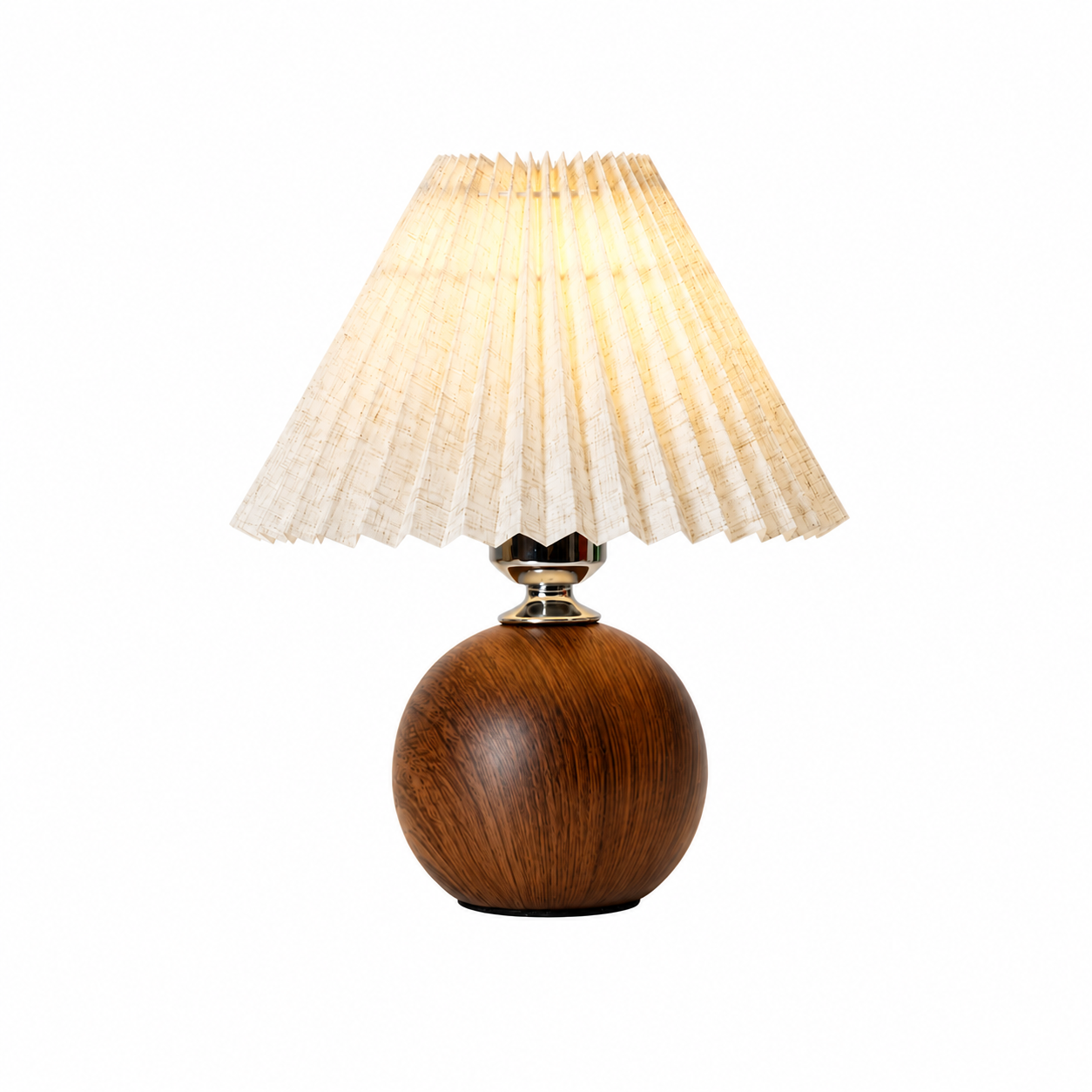 NordicGlow | Cozy Elegant Pleated Table Lamp for Living Room & Bedroom 1