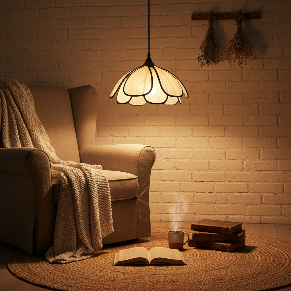 LotusGlow | Elegant Modern Chandelier Light Fixture for Living Room 3